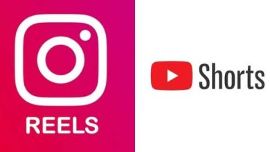 YouTube Shorts and Instagram