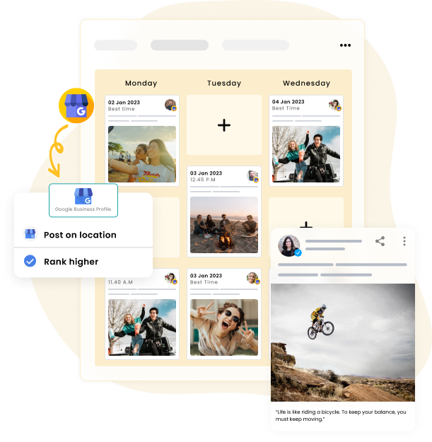 schedule google-my-business posts-social media automation tool