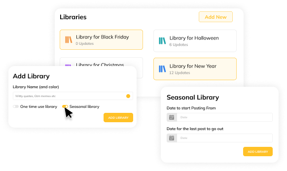 seasonal libraries