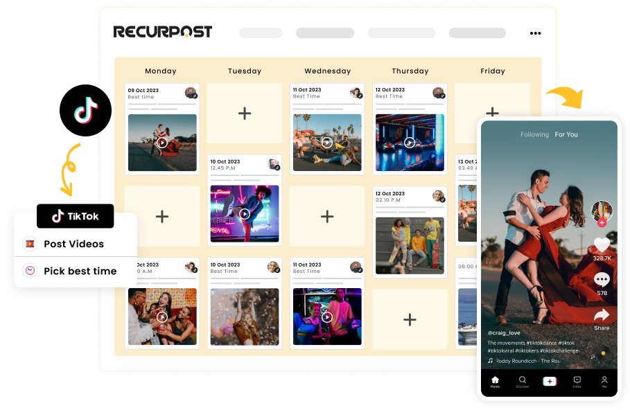TikTok Scheduler: Streamline Your Video Management Schedule TikTok Posts